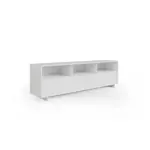 Rack Mesa Mueble TV Moderno 60 pulgadas 160cm Color Blanco