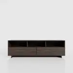 Rack Mesa Mueble TV Moderno 60 pulgadas 160cm Color Wengue