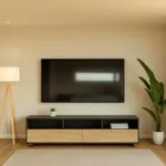 Rack Tv Mueble Para Televisor Moderno Negro 180 Mts Rtv180