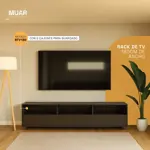 Rack Tv Mueble Para Televisor Moderno Wengue 180 Mts Rtv180