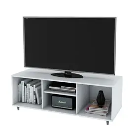Mesa De Tv Rack Tv  Blanco