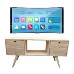 Mesa Rack Auxiliar Ratona Tv 120 Nordico Puerta