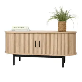 Rack De Tv Mediano Con Decoración V...