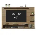 Rack Flotante Para Tv De 60 Pulgadas Madesa Alfa