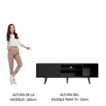 Rack Modular de TV Madesa Para Tv Hasta 65 Pulgadas