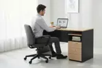 ESCRIT C/3 CAJON 503 150CM NG/HA PLATINUM