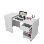 ESCRITORIO PLEGABLE EXTENSIBLE MULTIUSO MESA MANICURA BLANCO