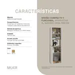 Escritorio Nordico Moderno Oficina Pc 95cm 1 Cajon Er95