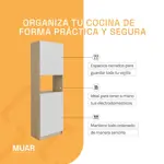 Escritorio Nordico Moderno Oficina Pc 95cm 1 Cajon Er95