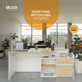 Escritorio Moderno Oficina Con Cajó...