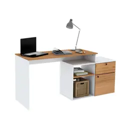 Escritorio Milan Blanco Paraiso Ancho 168Cm