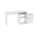 Escritorio Centro Estant Milan Blanco Melamina Ancho 168cm