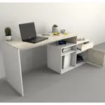 Escritorio funcional con mueble bajo Nevado con Everest