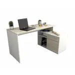 Escritorio funcional con mueble bajo Nevado con Everest