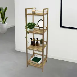 Estanteria De Madera 4 Niveles...