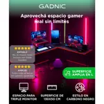 Escritorio Gamer Moderno Gadnic En L Para Pc Computadora De Madera