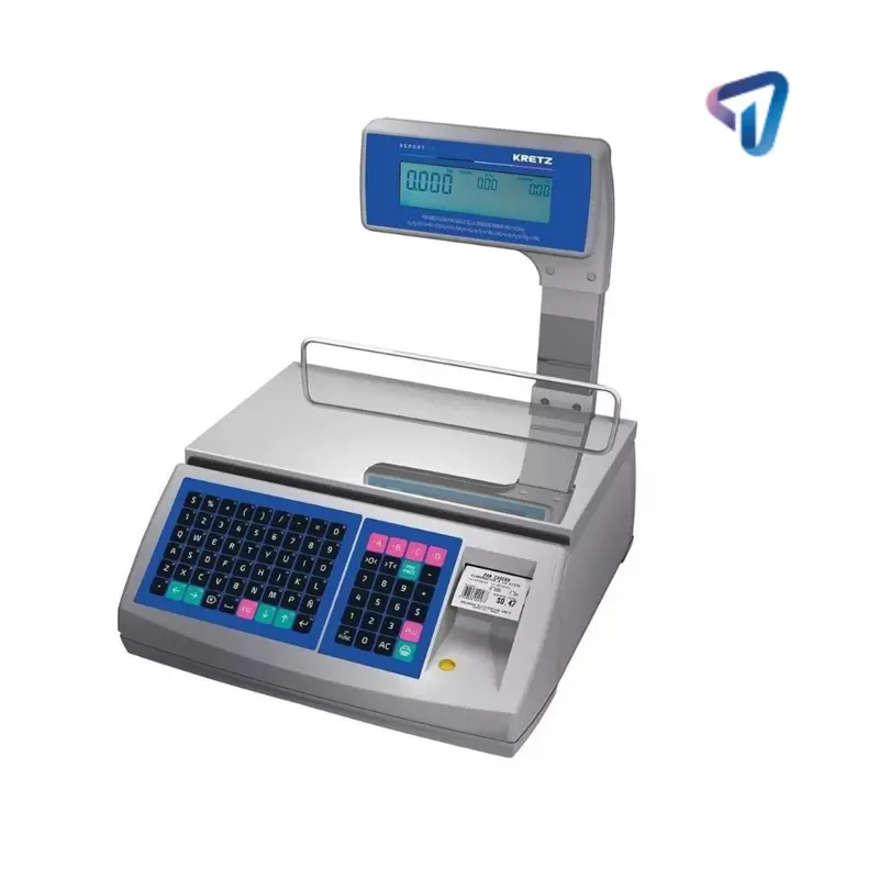 Balanza Kretz Comercial Digital Report 30kg Ticket Etiqueta