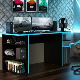 Escritorio Gamer  Mesa Para Pc Y Co...