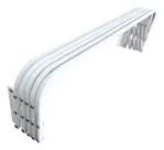 Tender Tendedero Plegable Pared Acero Reforzado Hogar Actual