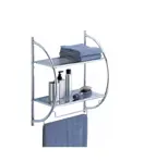 Organizador De Baño Repisa P/Toallas 2 Estantes Hogar Actual