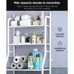 Mueble Organizador Gadnic Sobre Inodoro Baño Tres Estantes