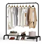 Perchero Movil Metalico Barral Exhibidor Resistente Waggs