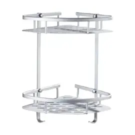Organizador De Ducha Inoxidable Esquinero 2 Pisos