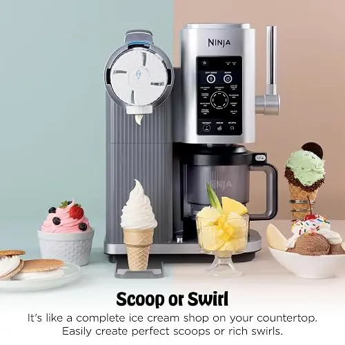 Ninja Swirl by CREAMi Máquina para hacer helado