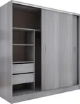 Placard  2 Puertas de 182 Cm 3152 Jacaranda MUEBLES ORLANDI