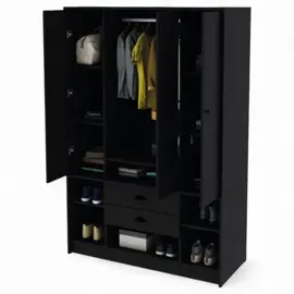 Ropero Placard 4 Puertas 2 Cajones ...