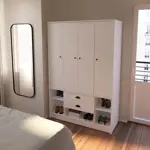 Ropero Placard De Melamina 4 Puertas Centro Estant Libe40bl