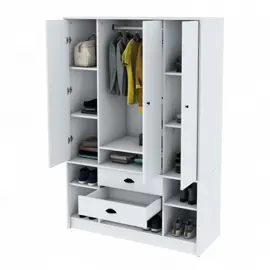 Ropero Placard De Melamina 4 Puerta...