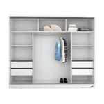 PLACARD DAKAR 3 PTAS CORREDIZAS 2.20 MTS. BLANCO            