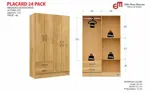 PLACARD 24 - PACK - BAMBU                                   