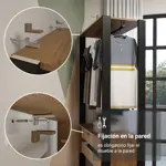 Placard Vestidor Valencia Módulo Abierto 4 Cajones 258 Cm