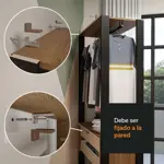 Placard Vestidor Valencia Módulo Abierto 2 Cajones 70 Cm Madesa