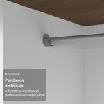 Placard Ropero Madesa Denver 2 Puertas Corredizas