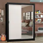 Placard Madesa Denver 2 Puertas Corredizas 1 Espejo