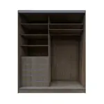 Gran Placard EMC 1,40m Puertas Corredizas con 5 Cajones Terrarum