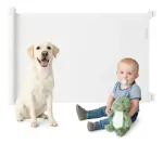 Puerta de Protección Seguridad bebes niños mascotas blanco