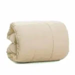 Acolchado Liso King Size Negro