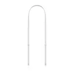 Correa Cruzada Apple Gris Claro para Fundas de iPhone