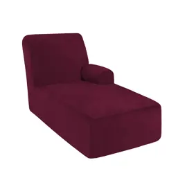 Funda Para Chaise De Terciopelo Pl...