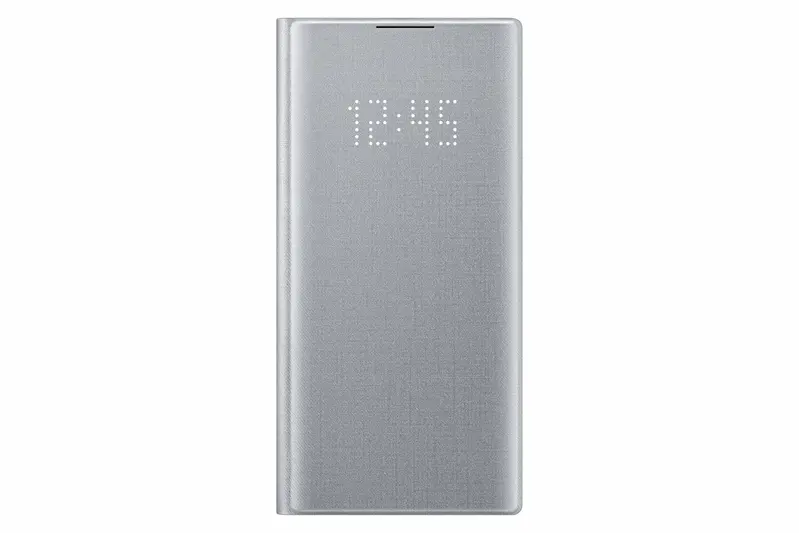 Funda Samsung Galaxy Note 10 LED View Cover Plata