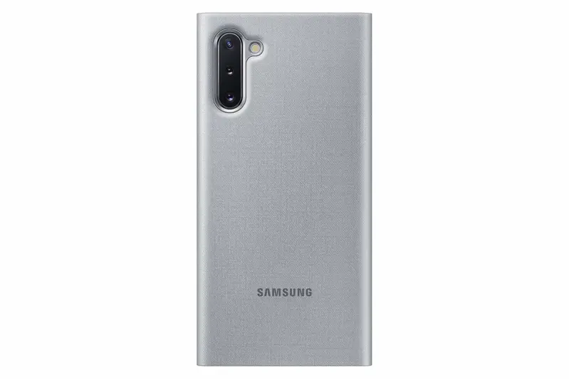 Funda Samsung Galaxy Note 10 LED View Cover Plata