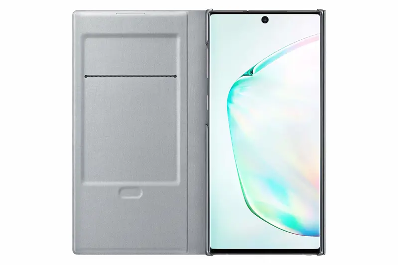 Funda Samsung Galaxy Note 10 LED View Cover Plata