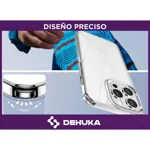 Funda Para iPhone 14 Transparente Dehuka Carcasa Protectora Antigolpes De Calidad