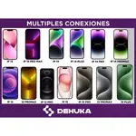 Protector De Pantalla Vidrio Templado Impermeable Para iPhone 13 14 14pro 15pro Dehuka