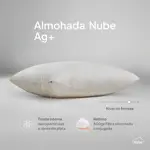 Almohada Nube Ag + (positivo) Hipoalergenica 50x70cm