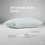 Almohada Vellon Siliconado Nube Sense 50x70cm